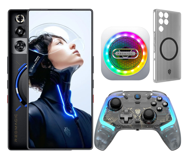REDMAGIC REDMAGIC 11 Pro Nightfreeze + gamepad + cooler 6 Pro + etui - 1614654 - zdjęcie
